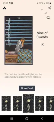 Tarot android App screenshot 9