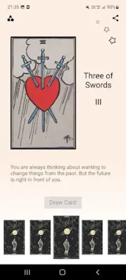 Tarot android App screenshot 10