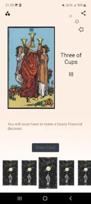 Tarot android App screenshot 13