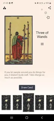 Tarot android App screenshot 14