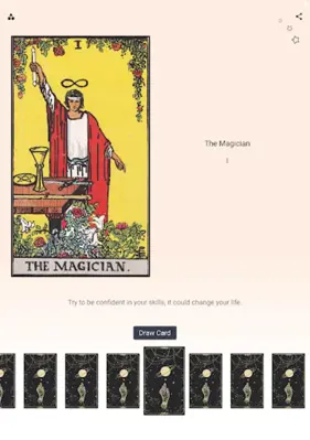 Tarot android App screenshot 4