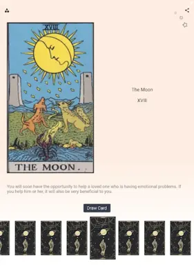 Tarot android App screenshot 6