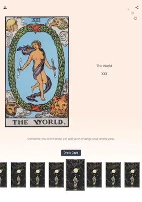 Tarot android App screenshot 7